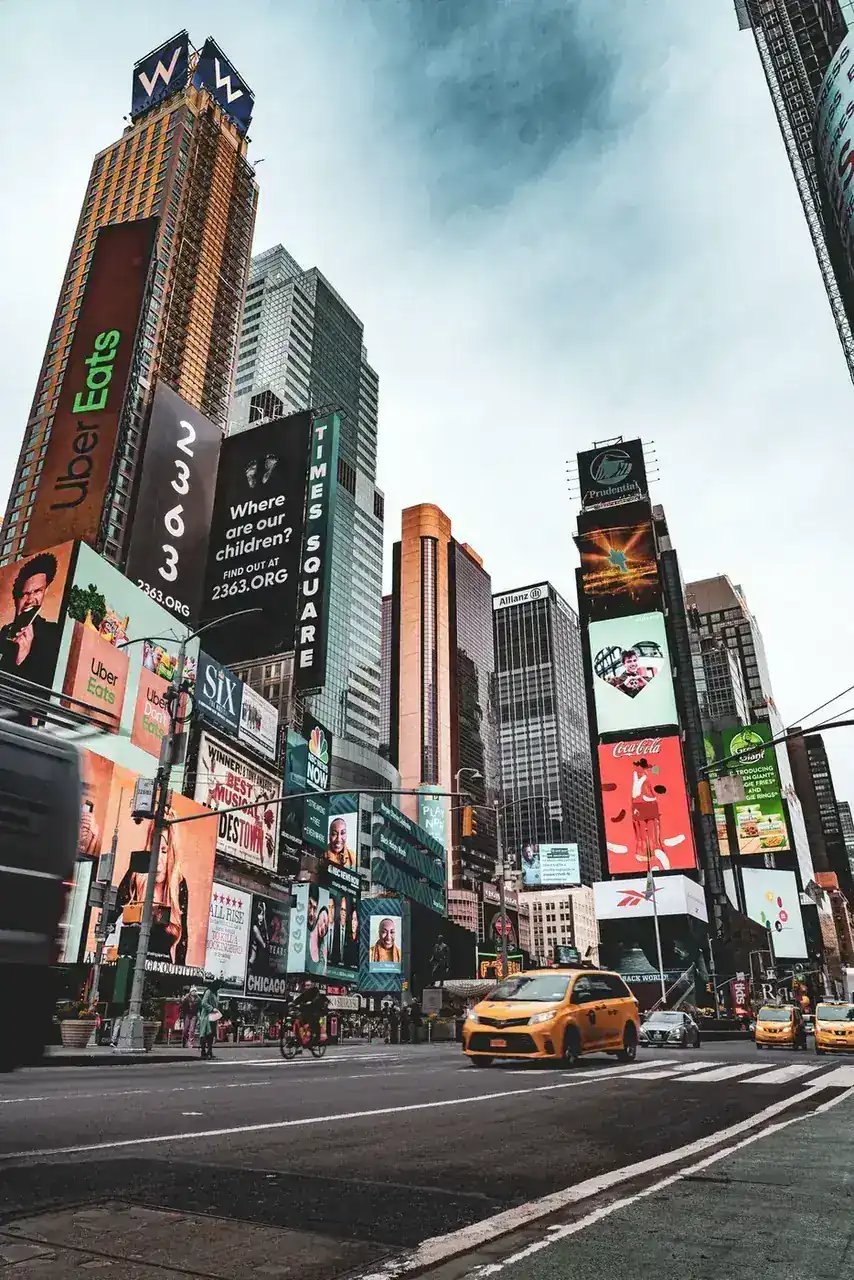 Times Square market and economic context