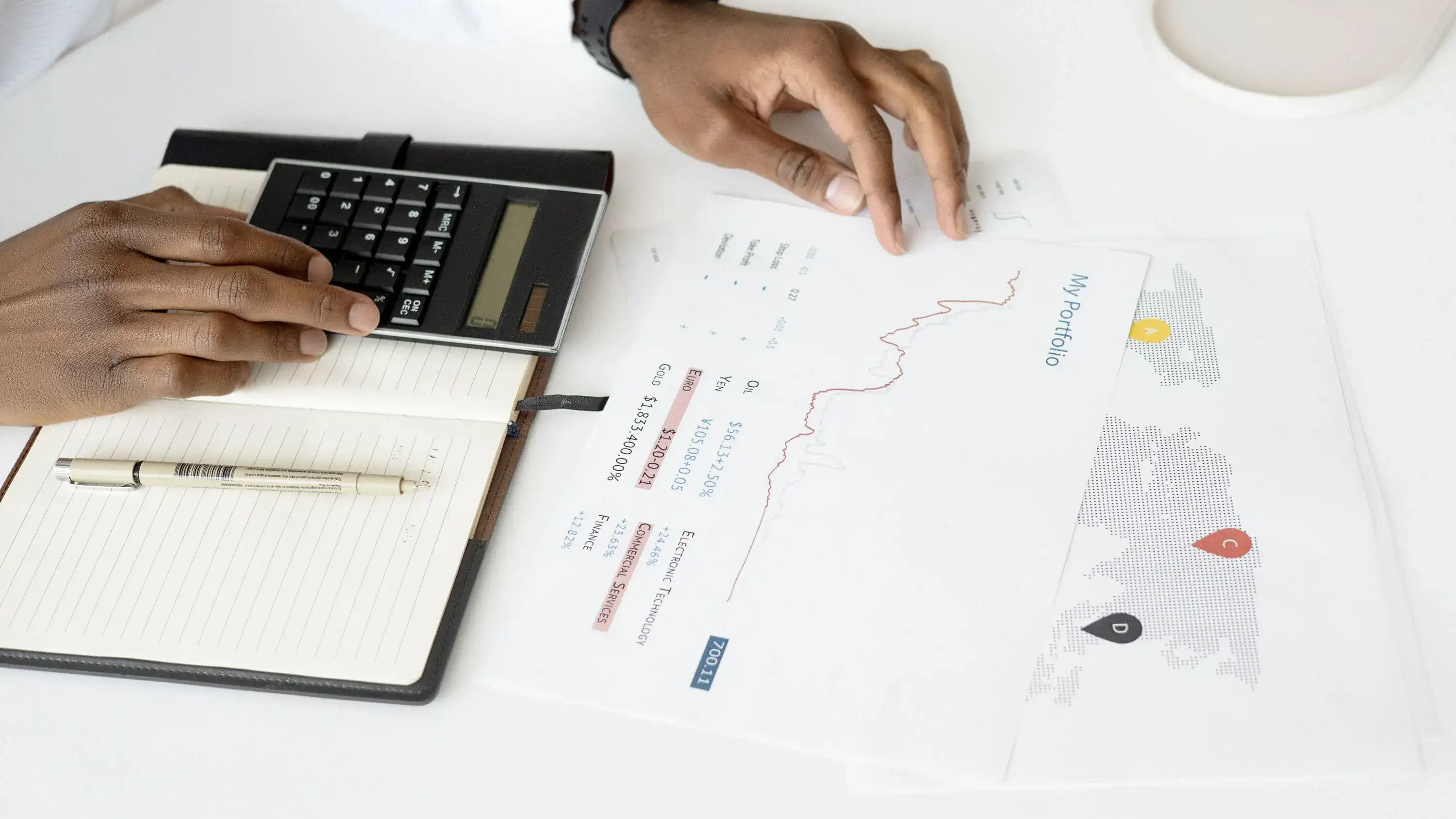 Illustration of a household saving and budgeting plan